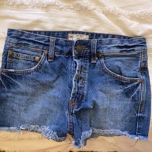 Free People Jeans shorts